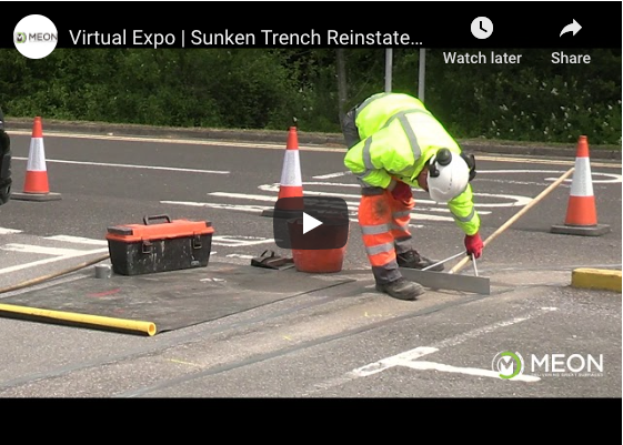 VIRTUAL EXPO | SURFACE REPAIR | SUNKEN TRENCH REINSTATEMENT – Meon-UK