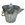 HD V-Lipped Bucket 3 Gallon Galvanised