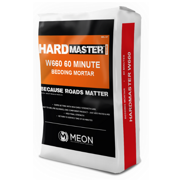 HardMaster W660 60 Minute Bedding Mortar 25kg Bag