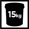 15kg Bucket icon