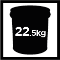 22.5kg Bucket icon
