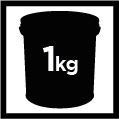 Bucket 1kg icon